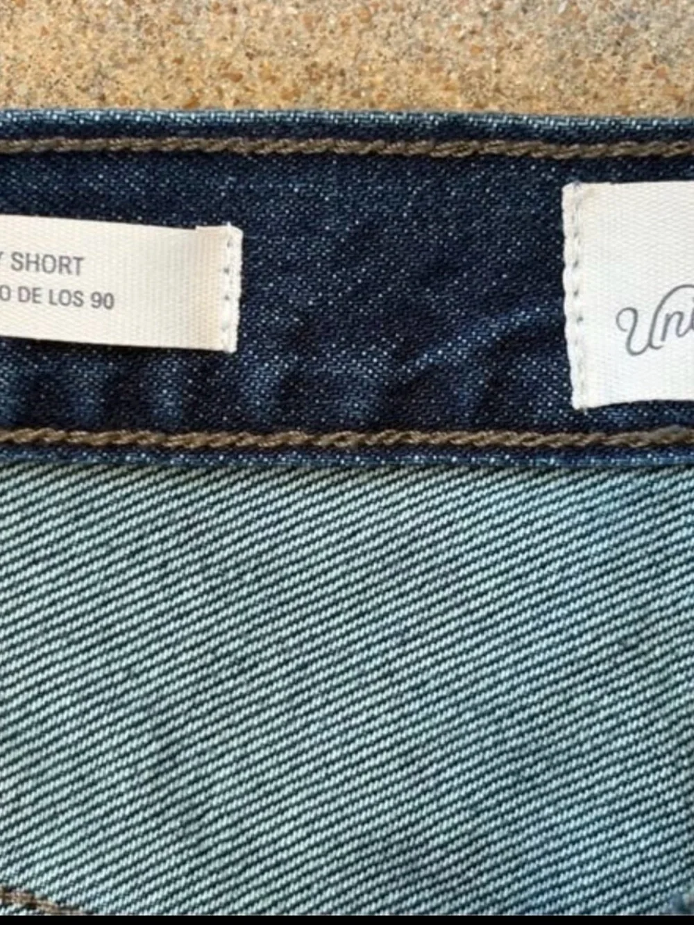Universal Thread Dark Blue Denim Shorts - Picture 4 of 7